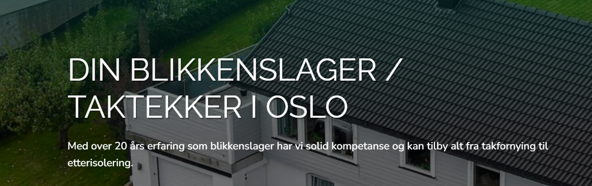 🏠 Storviken Tak og Bygg AS — Din Taktekker og Blikkenslager i Oslo-regionen